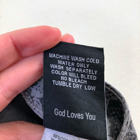 Flying Monkey Gray Snakeskin Pattern Skinny Pants - Picture 6 of 7